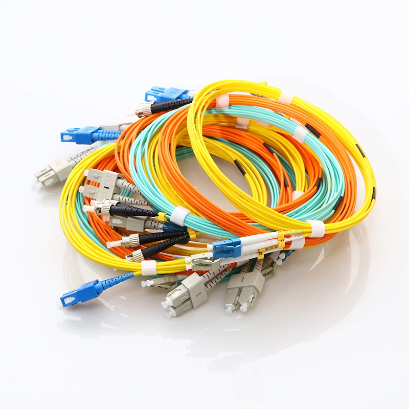 Dys Supply Simplex Duplex LC -LC Om3 Optical Fiber 3m Patch Cord