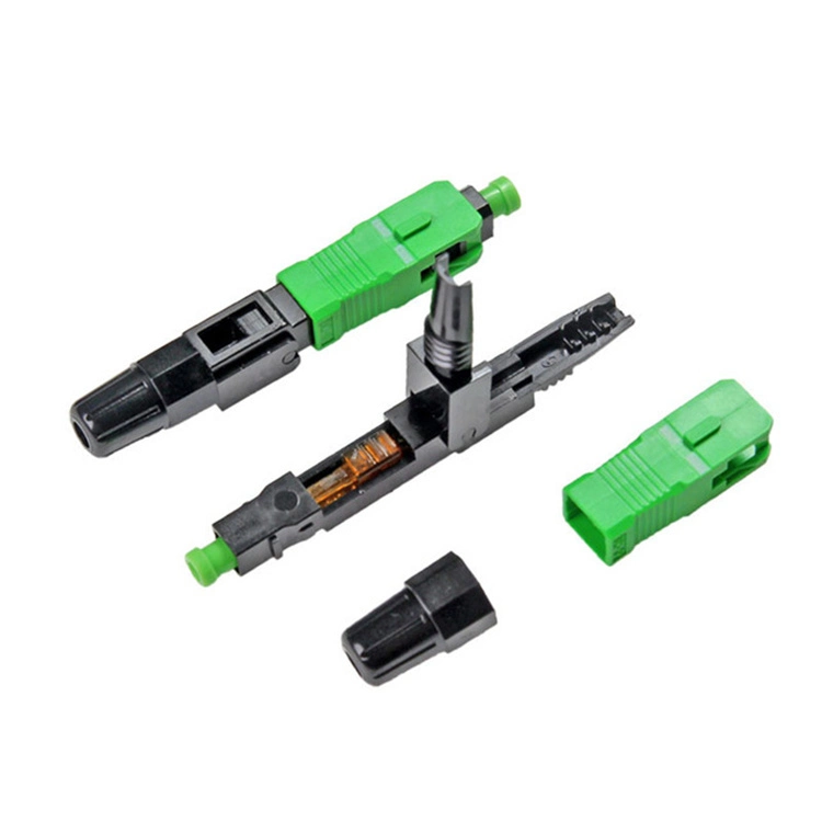 Optical Fiber Assembly Sc/APC Quick/Fast Connector