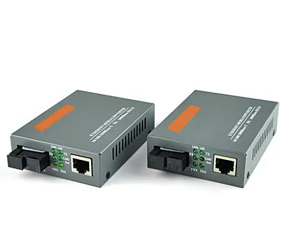 Convertitore multimediale 10/100/1000 m Convertitore multimediale in fibra ottica Sc da 20 km